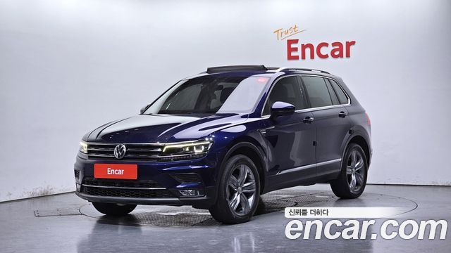 Volkswagen Tiguan из Кореи Encar