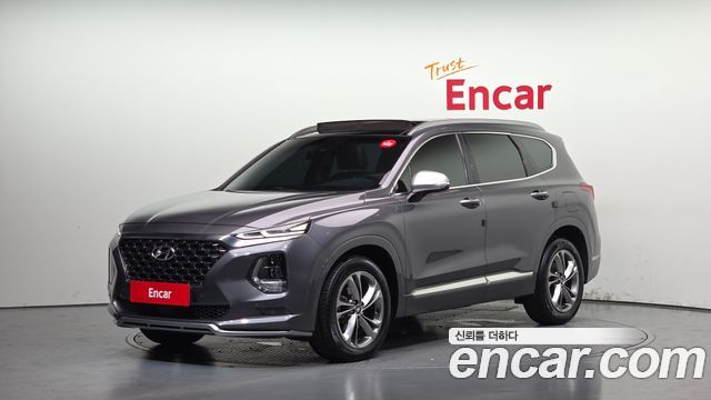 Hyundai Santafe из Кореи Encar