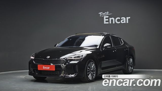 Kia Stinger из Кореи Encar