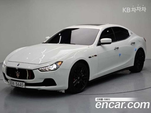 Maserati Ghibli из Кореи Encar