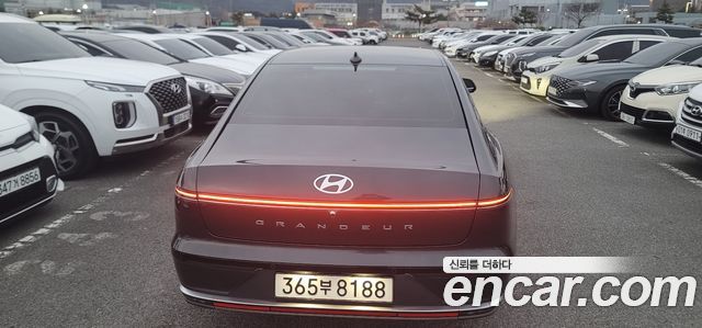 Hyundai Grandeur из Кореи Encar