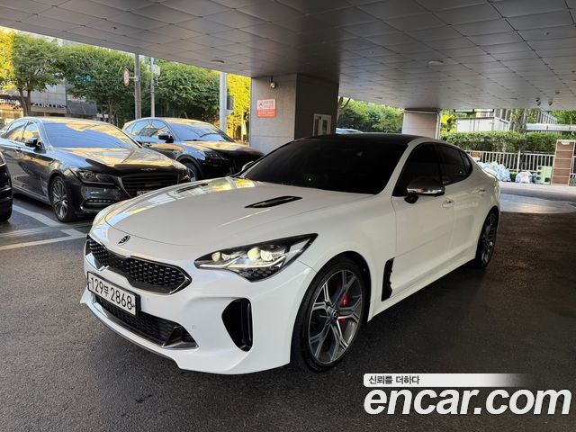 Kia Stinger из Кореи Encar