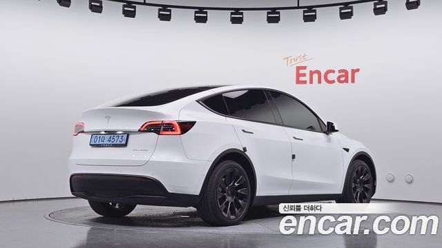 Tesla Model Y Long Range AWD — пробег 106 715 км — фото 2 из 5