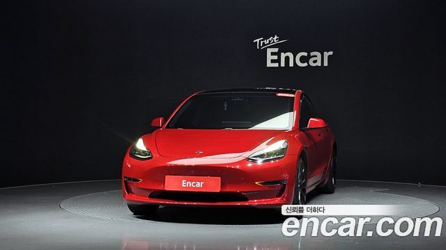 Tesla Model 3 из Кореи Encar