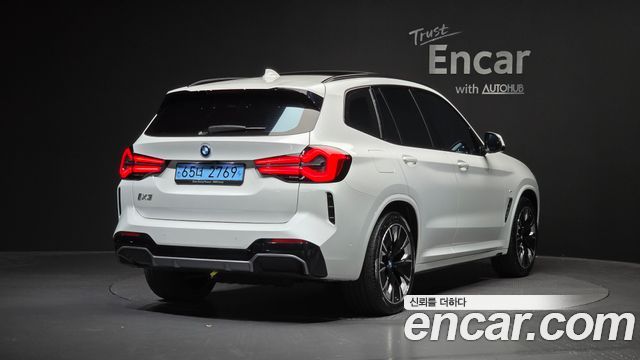 BMW iX3 из Кореи Encar