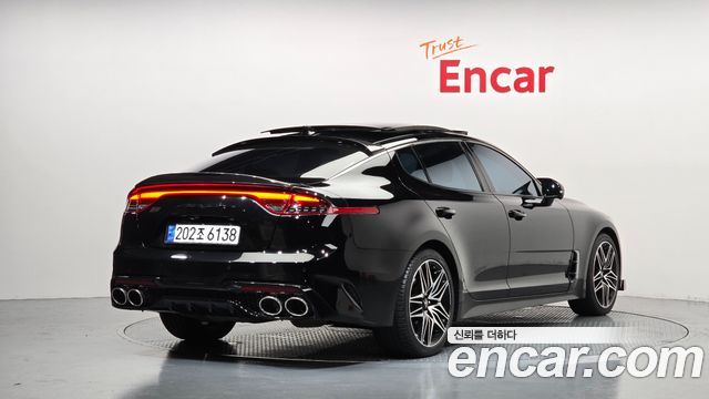 Kia Stinger из Кореи Encar