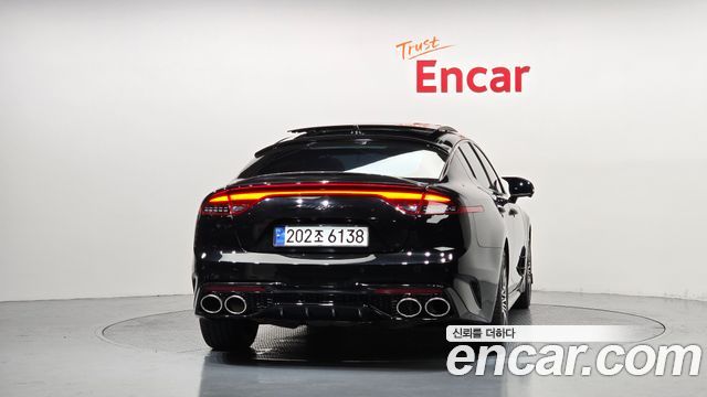 Kia Stinger из Кореи Encar