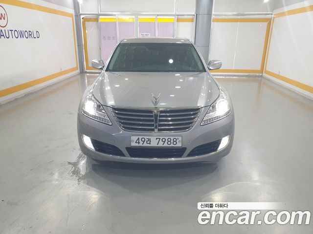 Hyundai Equus из Кореи Encar