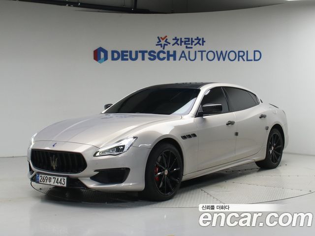 Maserati Quattroporte из Кореи Encar