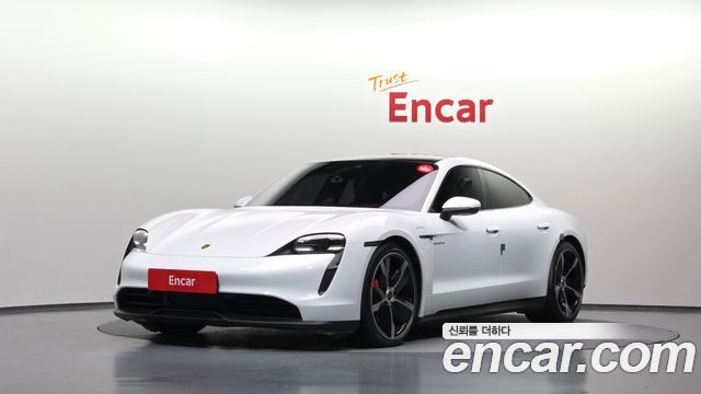 Porsche Taycan из Кореи Encar