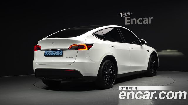 Tesla Model Y из Кореи Encar