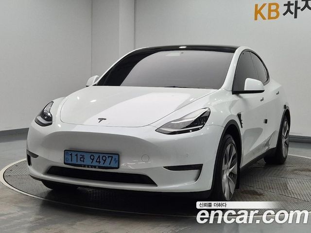 Tesla Model Y из Кореи Encar