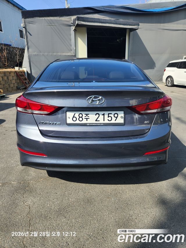 Hyundai AVANTE из Кореи Encar