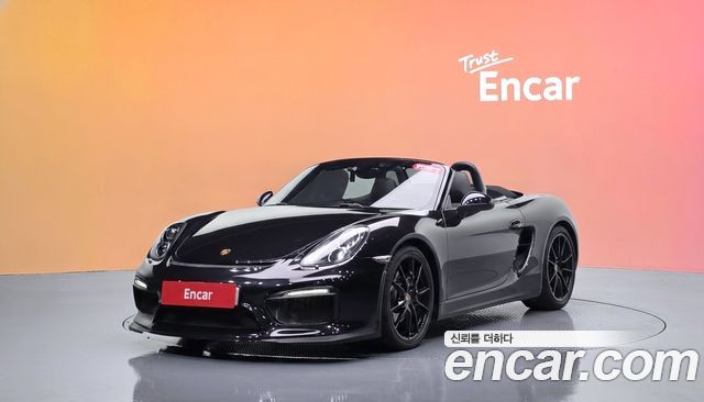 Porsche Boxster из Кореи Encar
