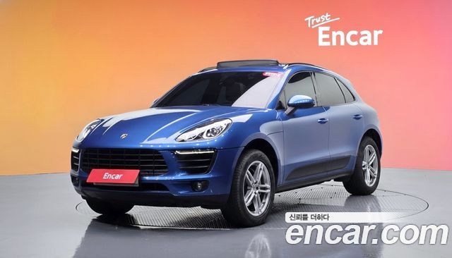 Porsche Macan из Кореи Encar