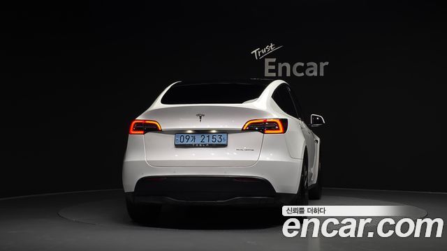 Tesla Model Y из Кореи Encar