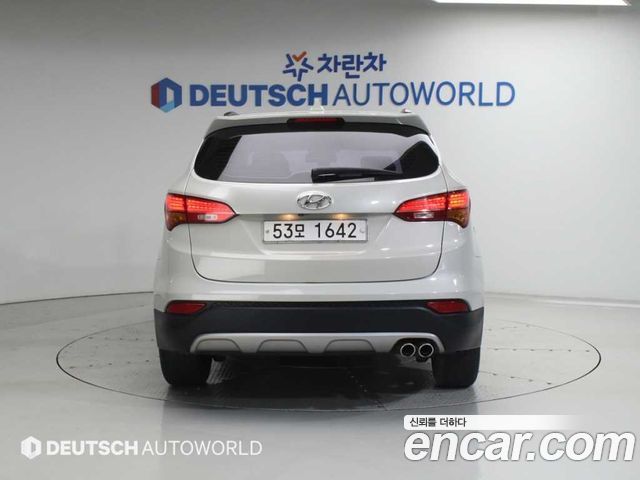 Hyundai Santafe Diesel(e-VGT) 2.2 4WD Exclusive — пробег 163 933 км — фото 4 из 5