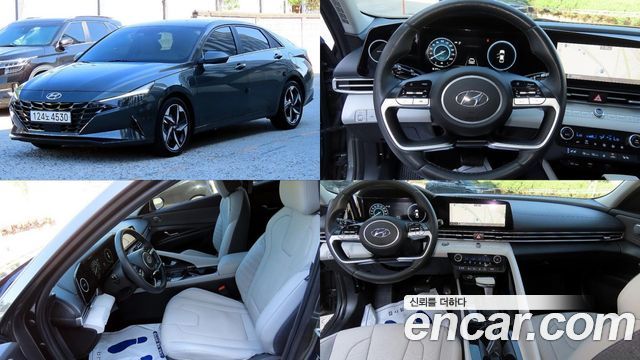 Hyundai AVANTE из Кореи Encar
