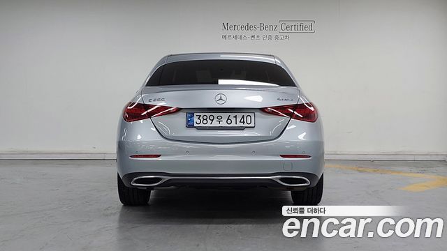 Mercedes-Benz C-Class C200 4MATIC Avantgarde — пробег 36 989 км — фото 4 из 5