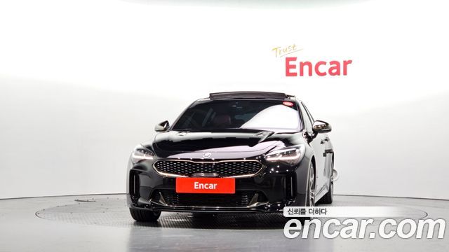 Kia Stinger из Кореи Encar