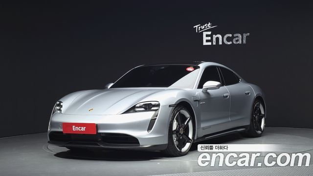 Porsche Taycan из Кореи Encar