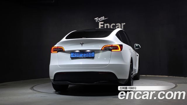Tesla Model Y из Кореи Encar
