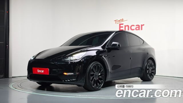 Tesla Model Y из Кореи Encar