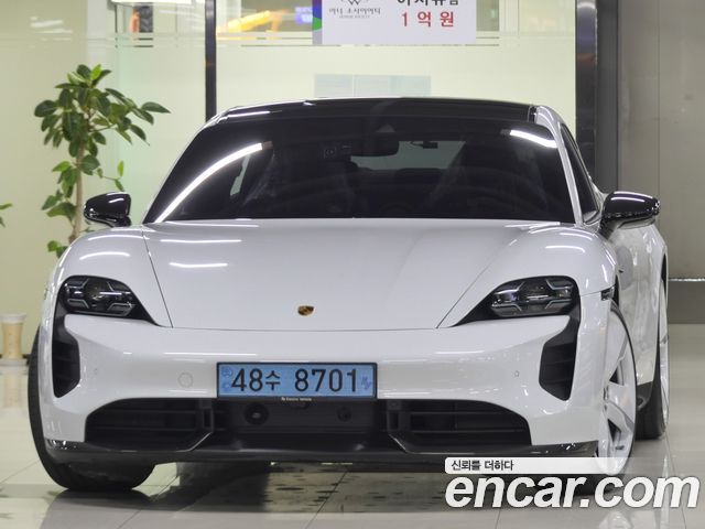 Porsche Taycan из Кореи Encar