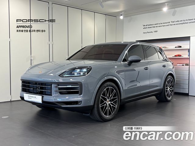 Porsche Cayenne 3.0 E-Hybrid — пробег 548 км — фото 1 из 5