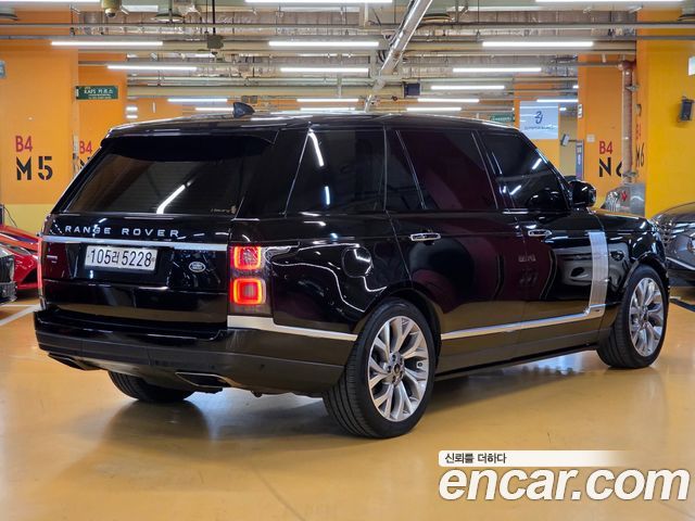 Land Rover Range Rover из Кореи Encar