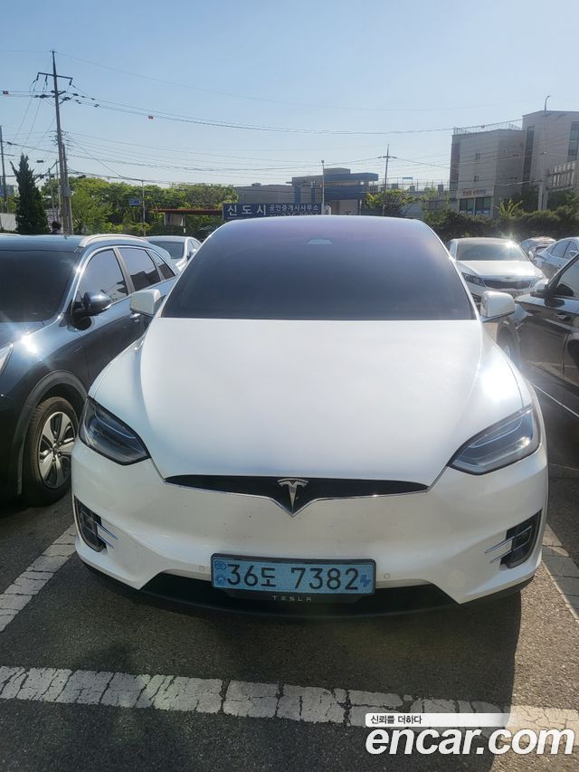 Tesla Model X из Кореи Encar
