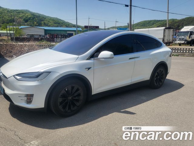 Tesla Model X из Кореи Encar