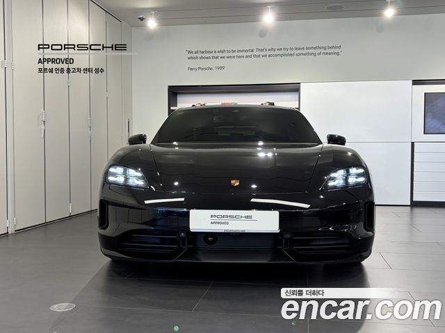 Porsche Taycan из Кореи Encar