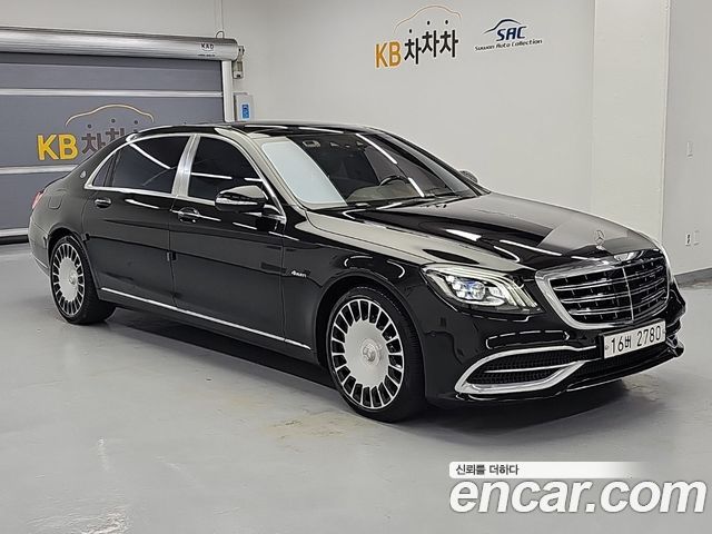 Mercedes-Benz S-Class Maybach S560 4MATIC — пробег 93 936 км — фото 4 из 5