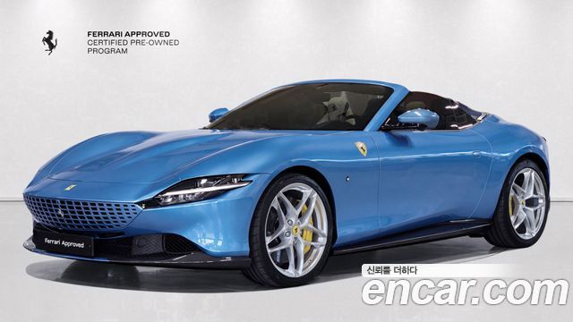 Ferrari Roma 3.9 Spider — пробег 1 290 км — фото 1 из 5