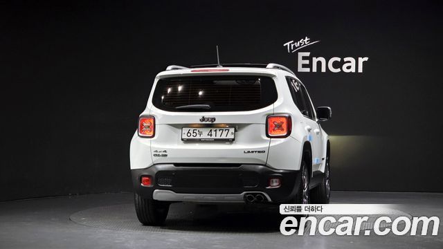 Jeep Renegade 2.0 Diesel Limited AWD — пробег 84 256 км — фото 4 из 5
