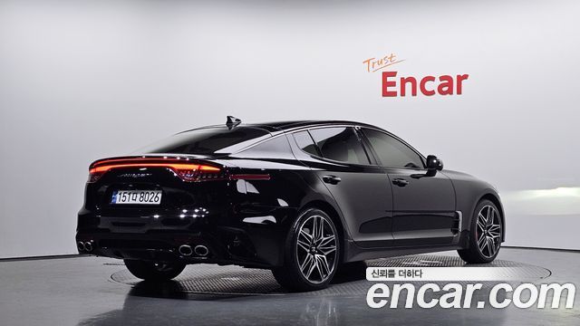 Kia Stinger из Кореи Encar
