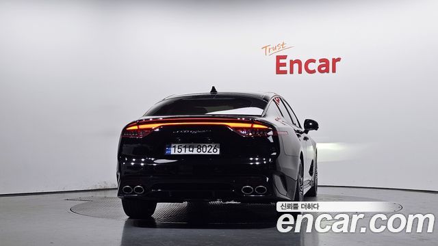 Kia Stinger из Кореи Encar