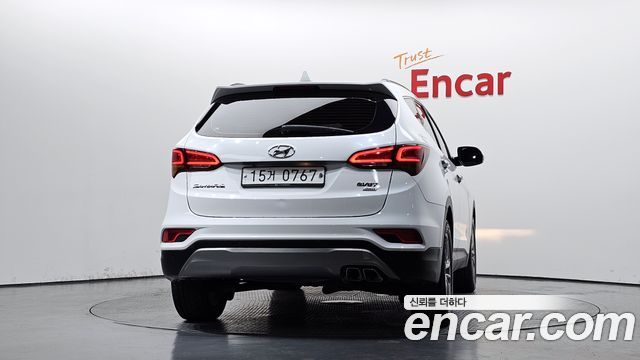 Hyundai Santafe Diesel 2.0 4WD Exclusive — пробег 216 382 км — фото 4 из 5