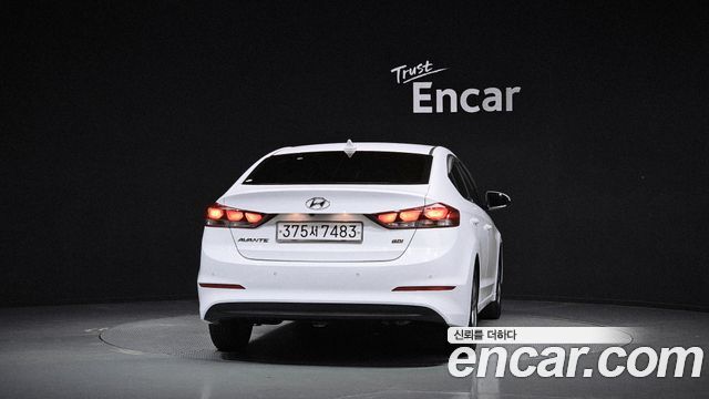 Hyundai AVANTE из Кореи Encar