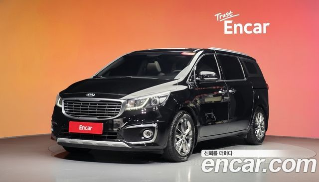 Kia Carnival из Кореи Encar