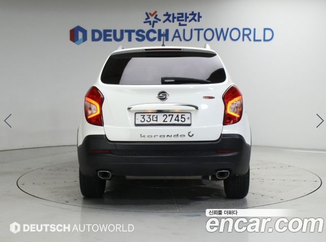 Ssangyong KORANDO из Кореи Encar