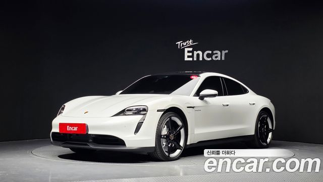 Porsche Taycan из Кореи Encar
