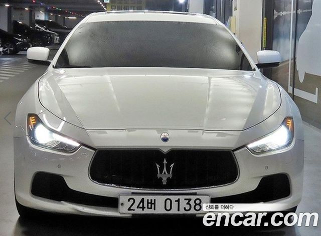 Maserati Ghibli из Кореи Encar