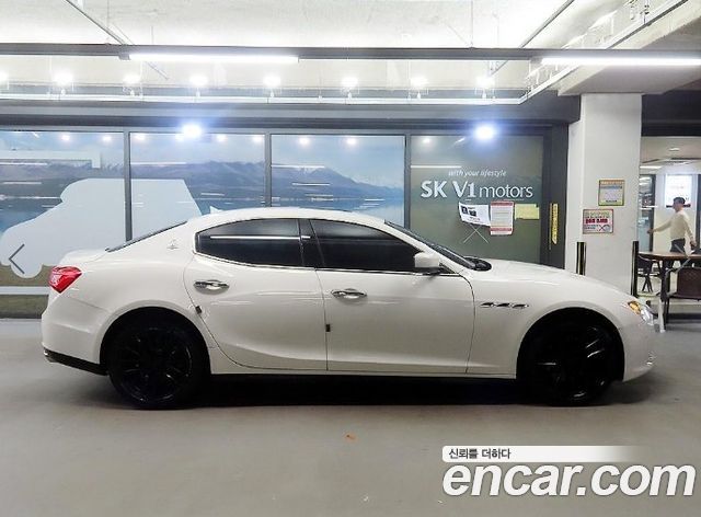 Maserati Ghibli из Кореи Encar