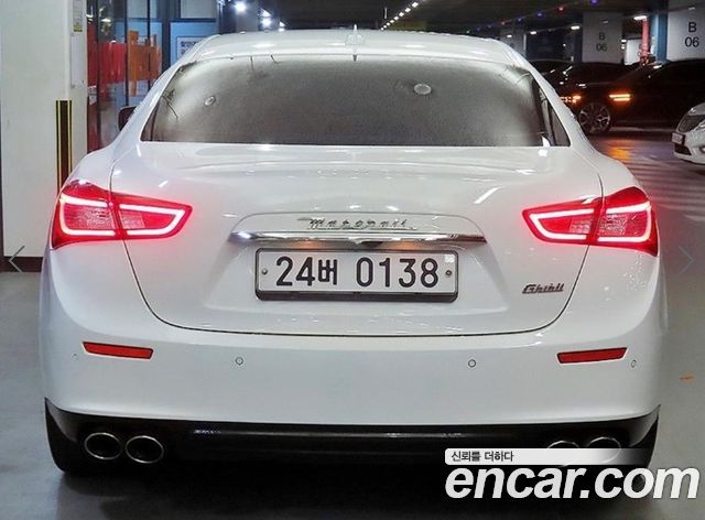 Maserati Ghibli из Кореи Encar