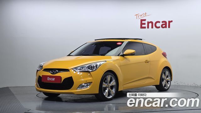 Hyundai Veloster из Кореи Encar