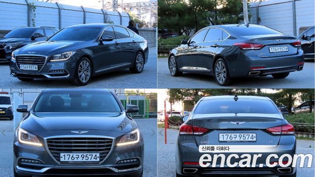 Genesis G80 из Кореи Encar