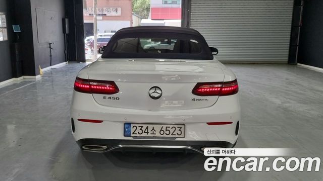 Mercedes-Benz E-Class E450 4MATIC Cabriolet — пробег 26 838 км — фото 4 из 5