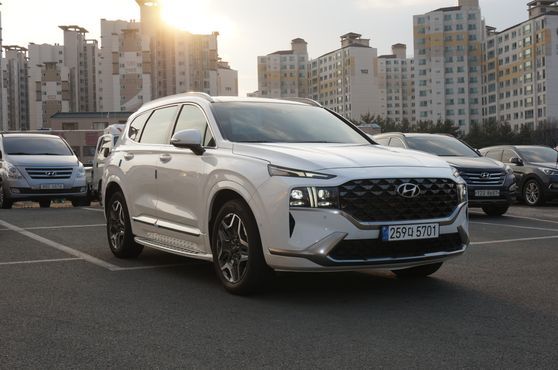 Hyundai Santafe HEV 1.6 4WD Calligraphy — пробег 39 908 км — фото 3 из 5
